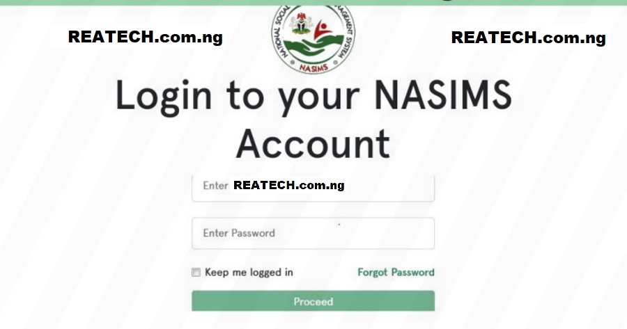 NASIMS Dashboard Login Portal 2024 | nasims.gov.ng | LogIn